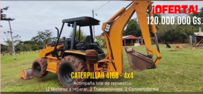 OFERTA VENDO TRACTOR CATERPILLAR 4X4